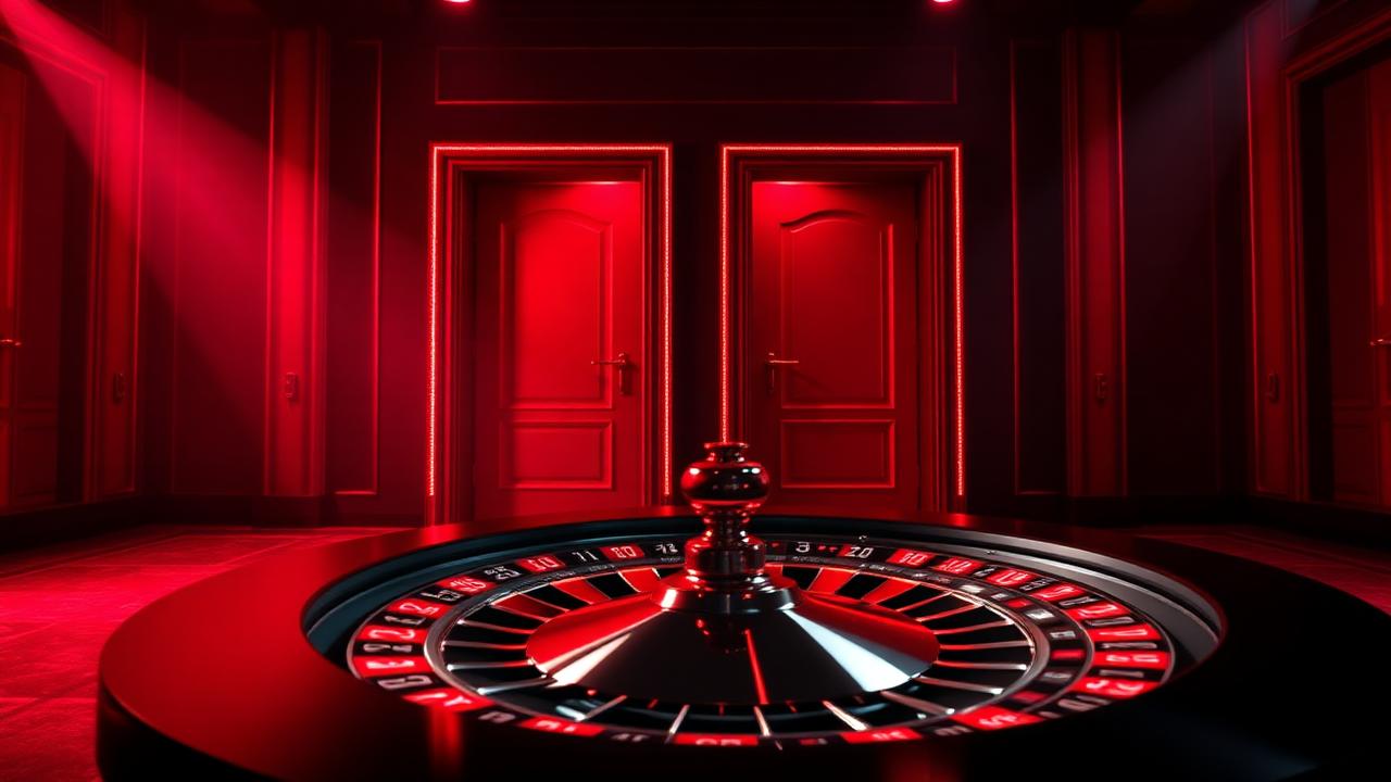 Red Door Roulette background