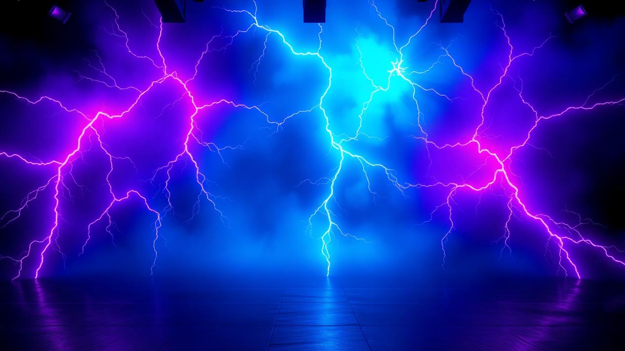 Lightning Storm background